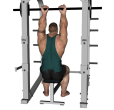 Shoulder Press - Smith Machine Seated Reverse